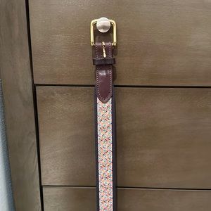 Vineyard Vines Men’s Canvas Club Belt Size 32
